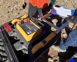 Ensayo eléctrico de terreno